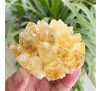 KCDFDVJFBM Citrine Stone Quartz Crystal Cluster Yellow Home Decoration Decor