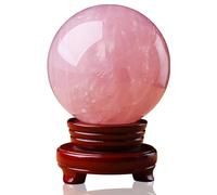 KCDFDVJFBM Decor Photography Ball Crystal Ornaments Town House Lucky Love Juggling,80mm