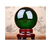 KCDFDVJFBM Feng Shui Ornaments Crystal Ball/Photography Ball Multicolor Glass with Base Bracket Auspicious Transfer Fortune-Telling for Photography Decoration (A 6CM)