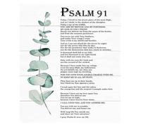 KCDFDVJFBM Modern Religious Poster, Inspirational Christian Wall Decor for Living Room and Nursery, Thoughtful Spiritual Gift Print(Framed,16x24inch(40x60cm))