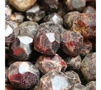 KCDFDVJFBM Red Garnet Crystal Rough Stone Gemstone Lot Raw Stones Minerals Spiritual Gift Ornaments (Size : 500g)