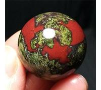 KCDFDVJFBM Rough Dragon Blood Stone Jasper Crystal Ball Ornaments (Size : 40-50mm)