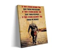 KCDFDVJFBM Valhalla Viking Quote Poster Philosophy Wall-Art Vintage Canvas Print for Home Bar Office Decor Motivational Gift (Unframed,08x12inch(20x30cm))