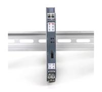 KCDFKMWMZ Fuente de alimentación de 220 V, Entrada de 4-20 mA, Salida de 0/1 a 5 V, aislador de señal analógica de 0 a 10 V, 1/2 Canales(1-5V IN-220V-1-5V out)