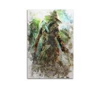KCFDKKDK Póster decorativo de Dragon Age Game 2 para pared e impresión artística moderna para dormitorio familiar, 16 x 24 pulgadas (40 x 60 cm)