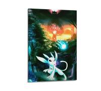 KCFDKKDK Póster decorativo de Game Ori y el bosque ciego, 2 pósteres de pared e impresión artística moderna para decoración de dormitorio familiar, 20 x 30 cm