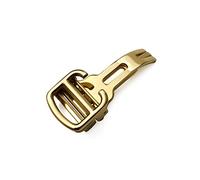 KCHSRKHXC 12mm, 14mm, 16mm, 18mm, 20mm 316L Fine Steel Brushed Butterfly Folding Watch Buckle For Blue Balloon