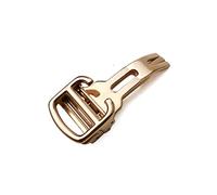 KCHSRKHXC 12mm, 14mm, 16mm, 18mm, 20mm 316L Fine Steel Brushed Butterfly Folding Watch Buckle For Blue Balloon