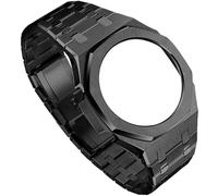 KCHSRKHXC All Stainless Steel Watch Bezel Strap Replacement Accessories,For GA2100/GA2110 Men's Women Watches DIY watch strap