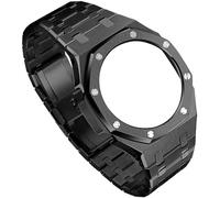 KCHSRKHXC All Stainless Steel Watch Bezel Strap Replacement Accessories,For GA2100/GA2110 Men's Women Watches DIY watch strap