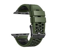 KCHSRKHXC Banda de goma de flúor para la serie 9 8 7 6 5 4 SE 45 mm 44 mm 42 mm Ultra 1 2 49 mm Accesorios de reloj de reemplazo correas de pulsera