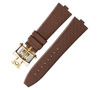 KCHSRKHXC Banda de reloj de goma fluorina senior para 4500V 5500V 7900 Corcha de reloj VC boca convexa de 7 mm Wallwatchs Band Store