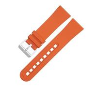 KCHSRKHXC Bandas de vigilancia suave de goma fluoria de 23.0 mm para 5000 5015 Correa de reemplazo de pulseras de cinturón de reloj