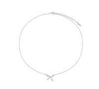 KCHSRKHXC Collar Elegante mariposa Bownk colgante Cabecilla Cabello ajustable Collar collara de clavícula para joyas para joyas