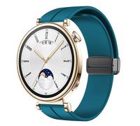 KCHSRKHXC Correa de hebilla magnética de 18 mm para el reloj GT 4 41 mm Reemplazo de la pulsera Sport Silicona Correa Bracelet GT4 Watch Band