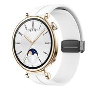 KCHSRKHXC Correa de hebilla magnética de 18 mm para el reloj GT 4 41 mm Reemplazo de la pulsera Sport Silicona Correa Bracelet GT4 Watch Band