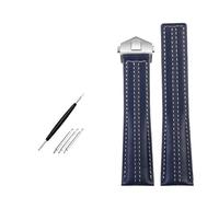 KCHSRKHXC Correa de reloj de cuero genuino para Carrera Edition Heuer Cowhide Monaco Heritage 6 Watchband Accessories 22 mm