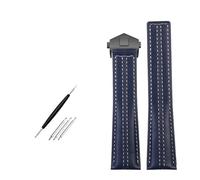 KCHSRKHXC Correa de reloj de cuero genuino para Carrera Edition Heuer Cowhide Monaco Heritage 6 Watchband Accessories 22 mm