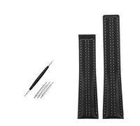 KCHSRKHXC Correa de reloj de cuero genuino para Carrera Edition Heuer Cowhide Monaco Heritage 6 Watchband Accessories 22 mm