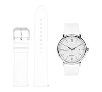 KCHSRKHXC Correa de reloj de goma FKM FLIROR PARA IWC Pilot Portugal Portofino Band para Le Petit Prince Bracelet Correa de liberación rápida 20 mm 22 mm
