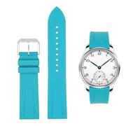 KCHSRKHXC Correa de reloj de goma FKM FLIROR PARA IWC Pilot Portugal Portofino Band para Le Petit Prince Bracelet Correa de liberación rápida 20 mm 22 mm