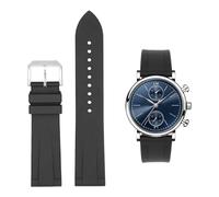 KCHSRKHXC Correa de reloj de goma FKM FLIROR PARA IWC Pilot Portugal Portofino Band para Le Petit Prince Bracelet Correa de liberación rápida 20 mm 22 mm