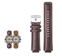 KCHSRKHXC Correa de reloj de lona para hombre adecuada para brújula T2N720 T2N721 T2N739 correa de reloj de nailon 24 x 16 mm (color: verde, blanco y negro, tamaño: 24-16 mm), 24-16mm, Estándar
