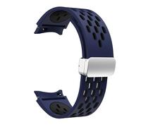 KCHSRKHXC Correa de silicona de 20 mm para Galaxy Watch 7 6 5 4 40 mm 44 mm 5pro 45 mm Hebilla sin huecos Band 6 Classic 43 mm 47 mm 42 Bandas de reloj de brazalete