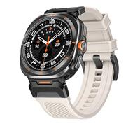 KCHSRKHXC Correa de silicona suave para Galaxy Watch Ultra de 47 mm, correa deportiva de 47 mm, 47mm, Estándar, Estándar