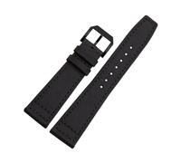 KCHSRKHXC Correas de reloj de nailon de alta densidad de 20 mm para IWC Pilot Portugués Portofino, correas de reloj de lona de nailon, 22mm, Estándar, Estándar