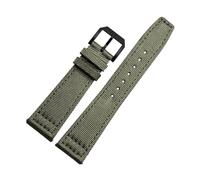 KCHSRKHXC Correas de reloj de nylon de alta densidad de 20 mm para piloto de IWC Portugués Portofino Nylon Canvas Bands Bandas de vigilancia Pulseras Pulseras