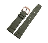 KCHSRKHXC Correas de reloj de nylon de alta densidad de 20 mm para piloto de IWC Portugués Portofino Nylon Canvas Bands Bandas de vigilancia Pulseras Pulseras