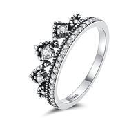 KCHSRKHXC Dazzling Of Queen Zircon Finger Rings For Women Elegant Jewelry