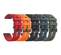 KCHSRKHXC For Forerunner 935 Watch Band Silicone Watch Strap Replacement for Fenix 5/Fenix 5 Plus/Fenix 6/Fenix 6 Pro/Forerunner 935/945/Approach S60/Quatix 5