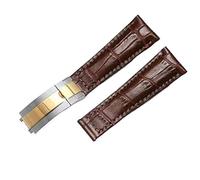 KCHSRKHXC Genuine Strap for Water Green 20mm Butterfly Buckle Watch Band Watch Strap