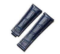 KCHSRKHXC Genuine Strap for Water Green 20mm Butterfly Buckle Watch Band Watch Strap