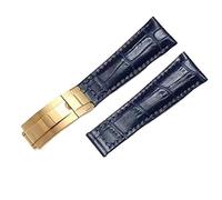 KCHSRKHXC Genuine Strap for Water Green 20mm Butterfly Buckle Watch Band Watch Strap