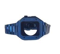 KCHSRKHXC Kit de modificación de bisel de metal de estampas de acero inoxidable para 9 8 7 6 5 SE 44 mm accesorios de reemplazo de banda de 45 mm