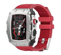 KCHSRKHXC Kit de modificación de modificación de lujo, para la caja de banda 8 7 45 mm de marco de metal de bisel de metal.