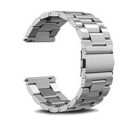 KCHSRKHXC Mira Correa de 18 mm 22 mm 20 mm Coritas de acero inoxidable de la banda de reloj universal