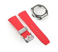 KCHSRKHXC Modelos de acero tallado GA-2100 El diseño más nuevo de diseño listo para la correa de silicona y caja GA100 2110 Banda de reloj y reemplazo de estuche de metal