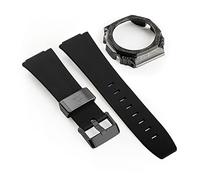 KCHSRKHXC Modelos de acero tallado GA-2100 El diseño más nuevo de diseño listo para la correa de silicona y caja GA100 2110 Banda de reloj y reemplazo de estuche de metal