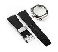 KCHSRKHXC Modelos de acero tallado GA-2100 El diseño más nuevo de diseño listo para la correa de silicona y caja GA100 2110 Banda de reloj y reemplazo de estuche de metal