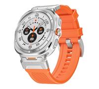 KCHSRKHXC Para Galaxy Watch Ultra 47 mm Strap de silicona suave, 47 mm Sports Sports Correa Bands Watchs
