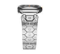 KCHSRKHXC Para Galaxy Watch Ultra Strap Accessories 47 mm Sport Spricelet para Galaxy Watch 7 Ultra Titan Stile inoxid de acero Metal Bands Watchs Watchs