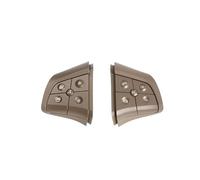KCHYCV Kit de Botones de Control for Volante multifunción de Coche, Llave de Control for Benz W164, W245, W251, ML, GL 300, 350, 400, 450, 2006-2009(Model B Beige)