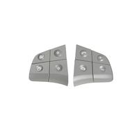 KCHYCV Kit de Botones de Control for Volante multifunción de Coche, Llave de Control for Benz W164, W245, W251, ML, GL 300, 350, 400, 450, 2006-2009(Model A Gray Button)