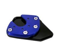KCKZCFCYPQ Aumentador Almohadilla Extensión Soporte CNC para Motocicleta, Soporte Lateral, Extensión, Almohadilla Ampliadora para NC750X para NC750 X 2017 2018 2019 Pie-Soporte Lateral Moto(Blue)