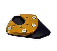 KCKZCFCYPQ Aumentador Almohadilla Extensión Soporte CNC para Motocicleta, Soporte Lateral, Extensión, Almohadilla Ampliadora para NC750X para NC750 X 2017 2018 2019 Pie-Soporte Lateral Moto(Gold)