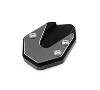 KCKZCFCYPQ Extensión de soporte para motocicleta, soporte lateral, almohadilla de extensión para SUZUKI para GW250 para GSX250R 2020-2023 (titanio)